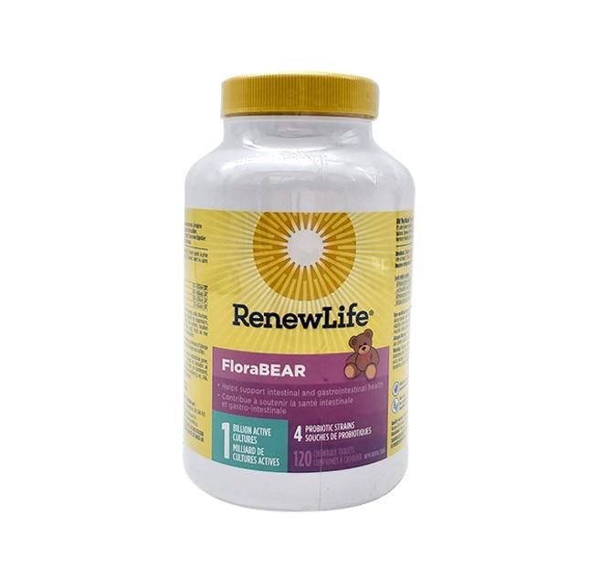 Renew Life Flora Bear Chewable Tablets - Nutrition Plus