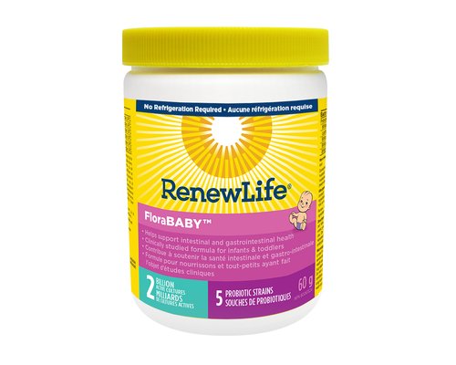 Renew Life FloraBaby 60 Grams, Shelf-Stable - Nutrition Plus
