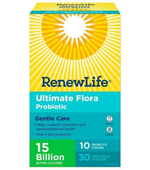 Renew Life® Ultimate Flora® 15 Billion Active Cultures 30 Vegetarian Capsules - Nutrition Plus