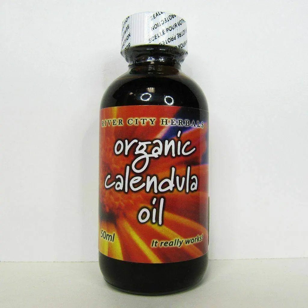 River City Herbals Organic Calendula Oil 50mL - Nutrition Plus