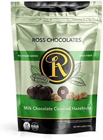 Ross Chocolates Milk Chocolate Covered Hazelnuts 120 Grams - Nutrition Plus