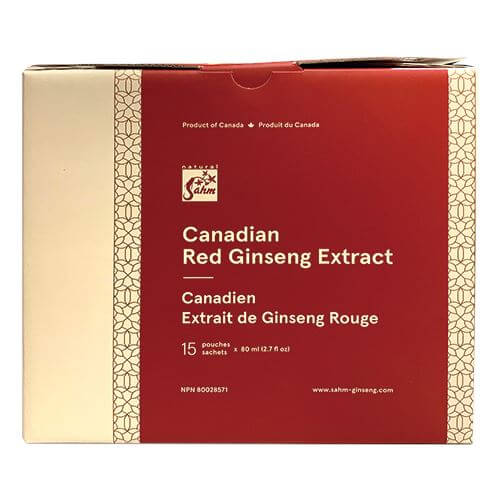 Sahm Red Ginseng Extract 80 mL 15 Pouches - Nutrition Plus