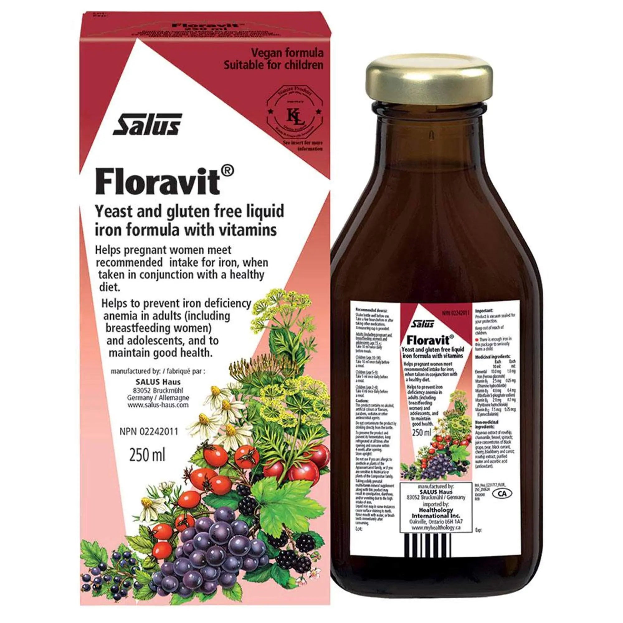 Salus Floravit Yeast-Free Iron Formula - Nutrition Plus