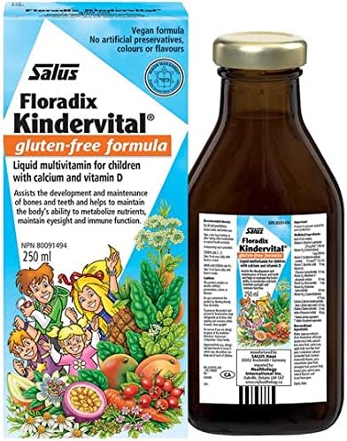 Salus Kindervital Gluten-Free Children's Multivitamin Liquid Formula - Nutrition Plus