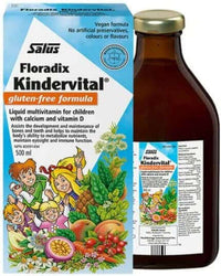 Thumbnail for Salus Kindervital Gluten-Free Children's Multivitamin Liquid Formula - Nutrition Plus