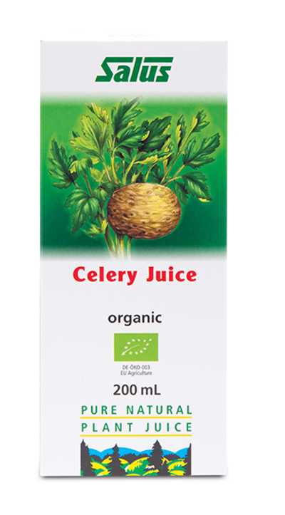 Salus Organic Celery Juice 200mL - Nutrition Plus