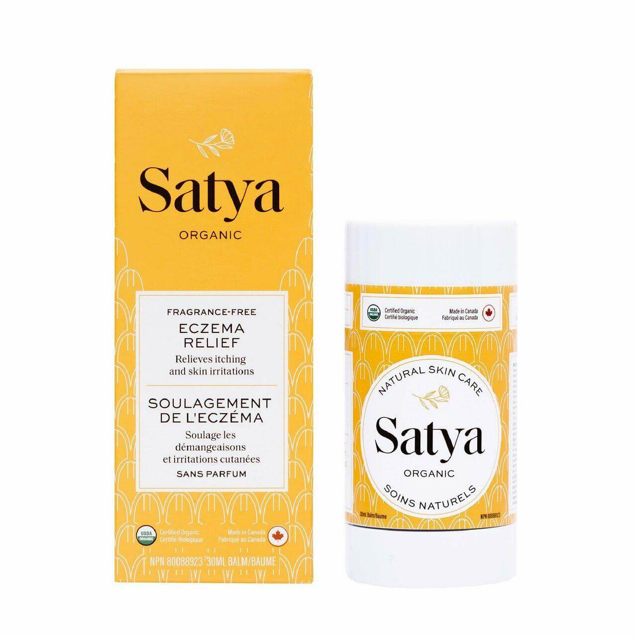 Satya Organic Eczema Relief Stick 30mL - Nutrition Plus
