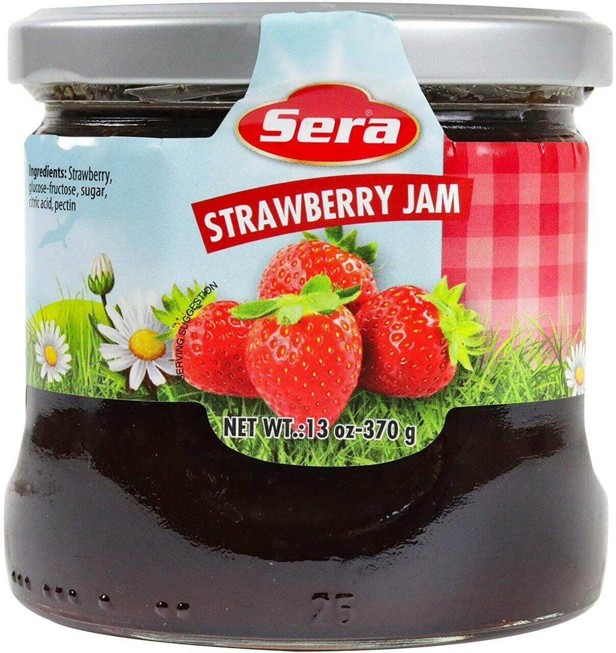 Sera Strawberry Jam 370 Grams - Nutrition Plus