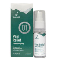 Thumbnail for SierraSil Pain Relief Topical Spray 30 mL - Nutrition Plus