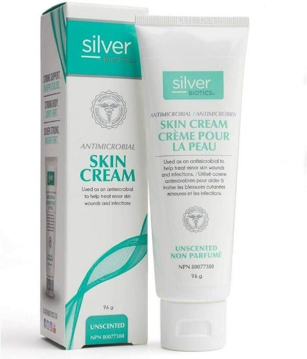 Silver Biotics - Antimicrobial Skin Cream - 96 Grams - Nutrition Plus