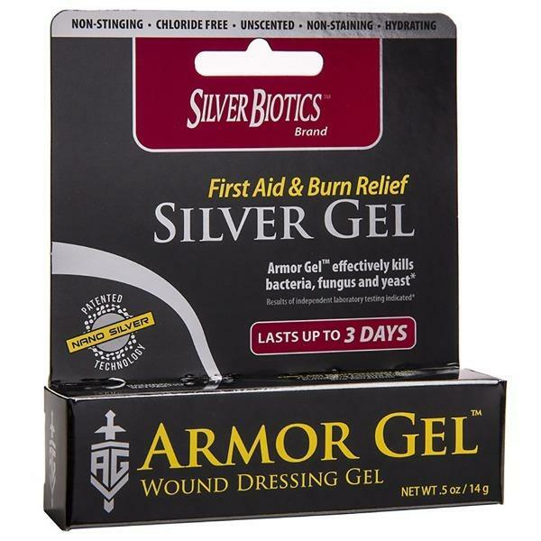 Silver Biotics Armor Gel Wound Dressing Gel 42 Grams - Nutrition Plus