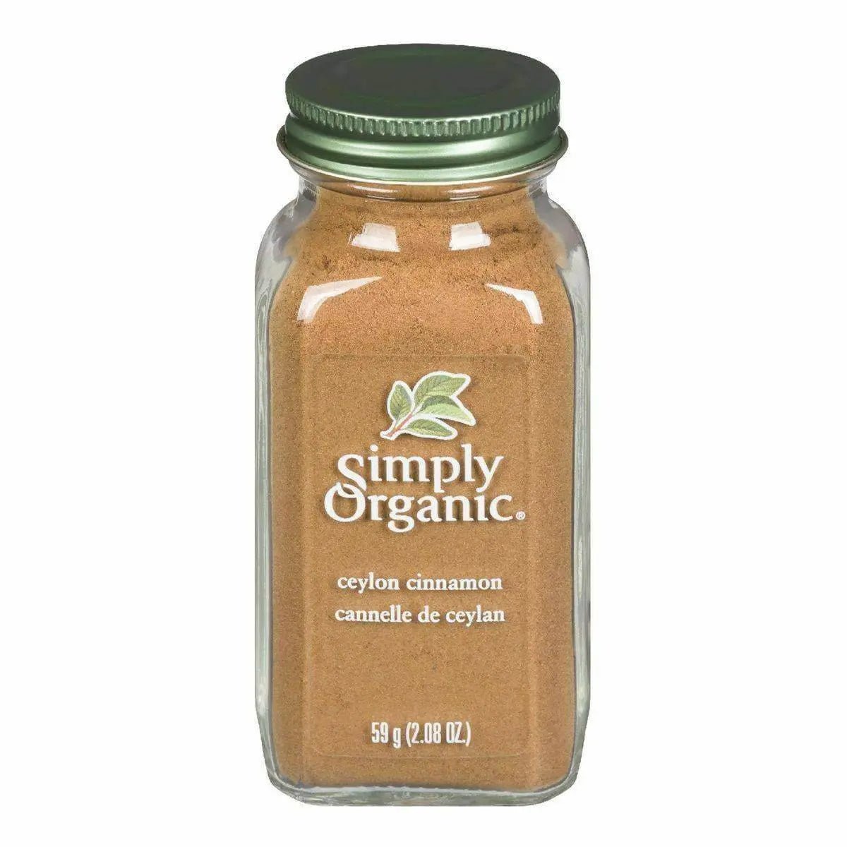 Simply Organic Ceylon Cinnamon 59 Grams - Nutrition Plus
