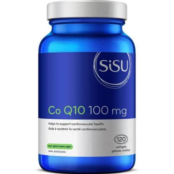 Sisu Co Q10 100 mg 120 Softgels - Nutrition Plus