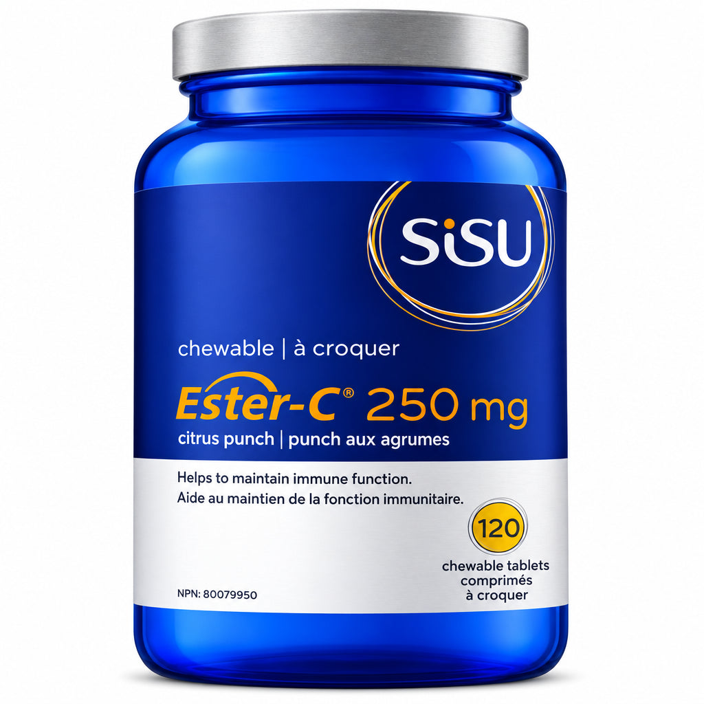 Sisu Ester-C 250 mg 120 Star Chewable Tablets - Nutrition Plus