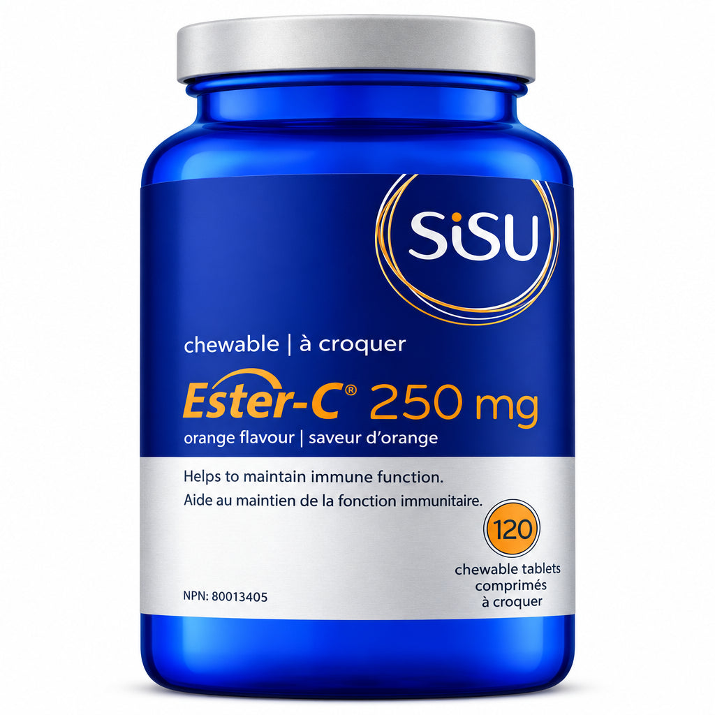 Sisu Ester-C 250 mg 120 Star Chewable Tablets - Nutrition Plus