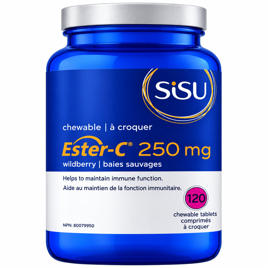 Sisu Ester-C 250 mg 120 Star Chewable Tablets - Nutrition Plus