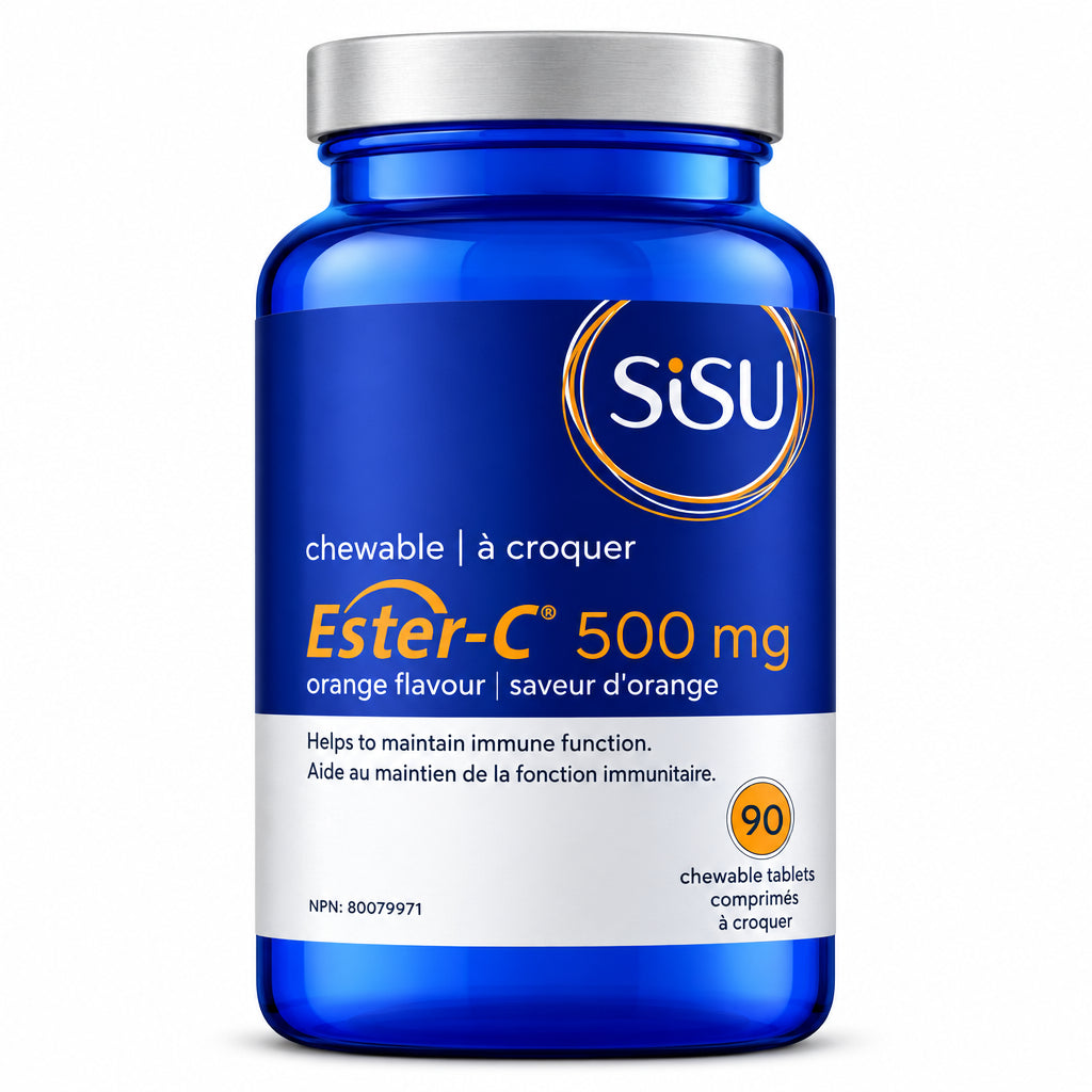 Sisu Ester-C 500 mg 90 Chewable Tablets - Nutrition Plus