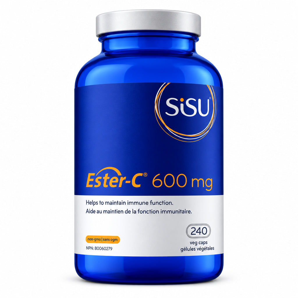 Sisu Ester-C 600 mg Veg Capsules - Nutrition Plus