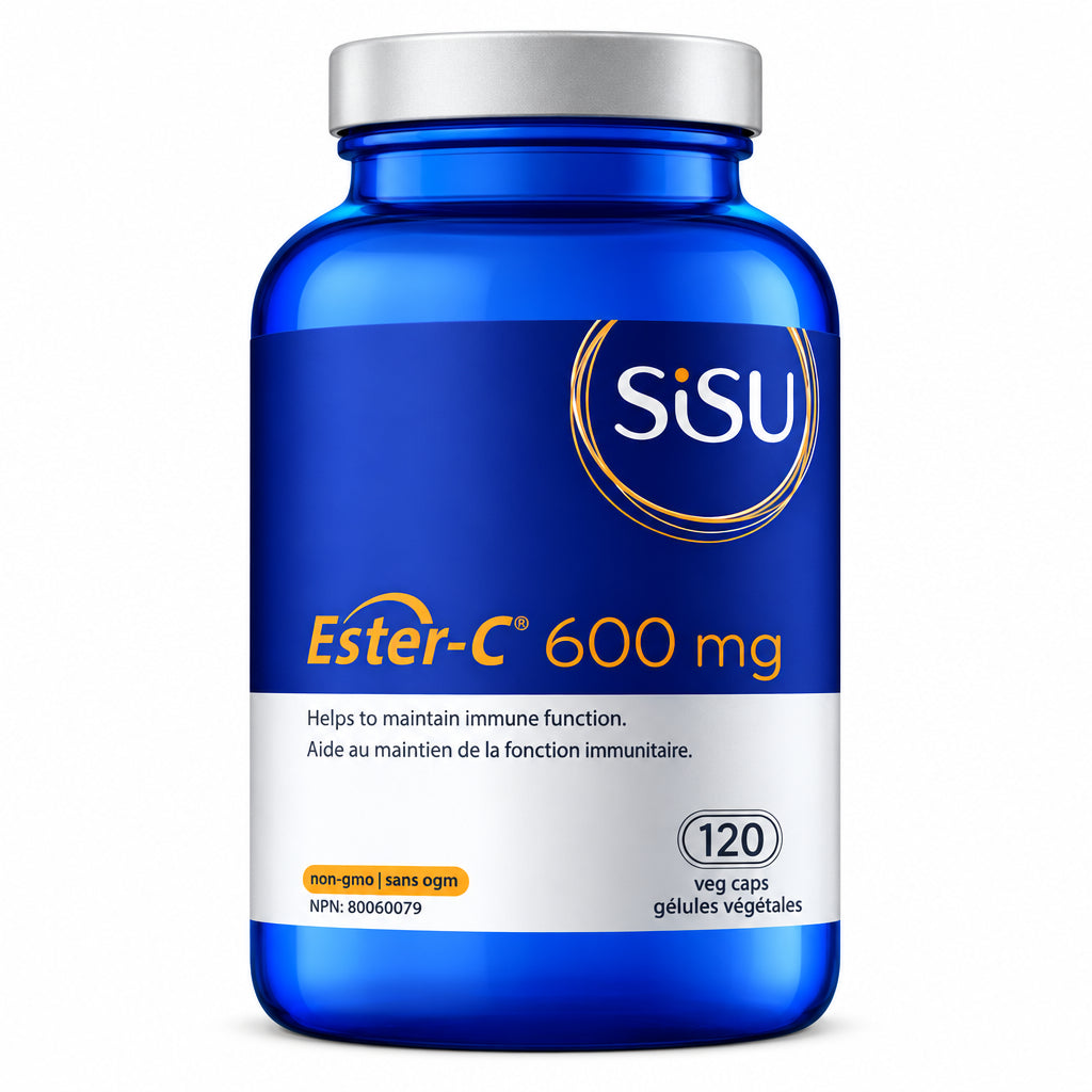 Sisu Ester-C 600 mg Veg Capsules - Nutrition Plus
