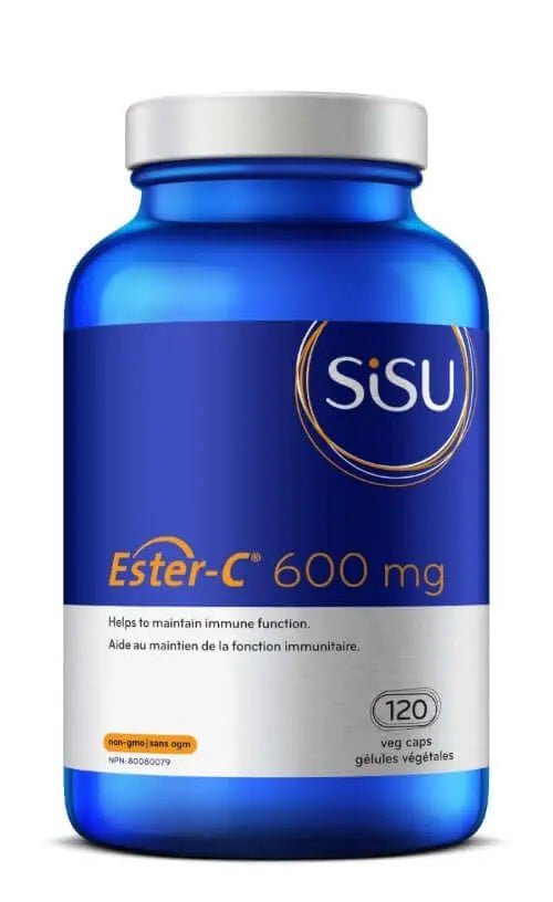 Sisu Ester-C 600 mg Veg Capsules - Nutrition Plus