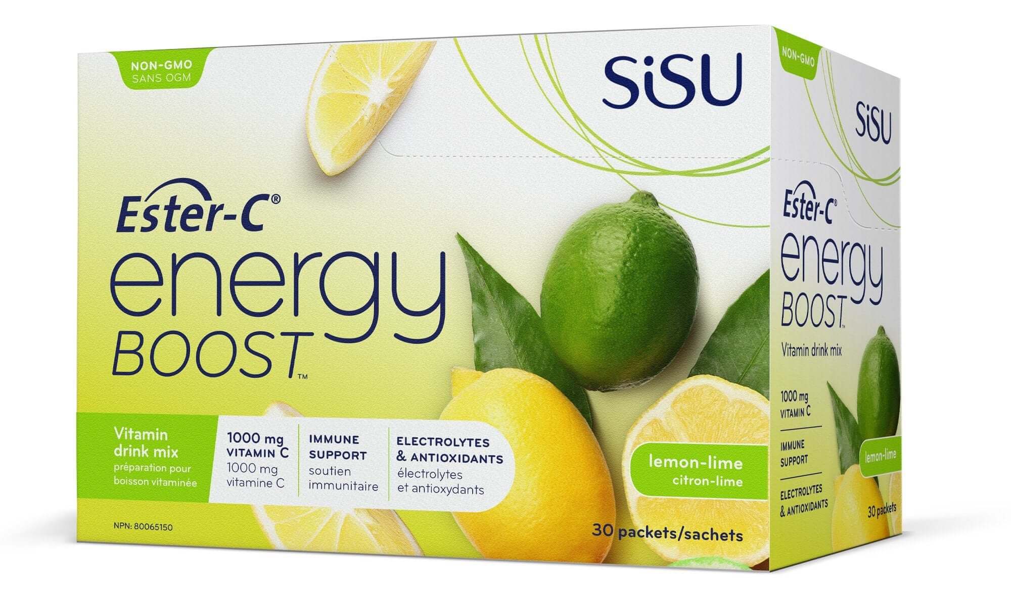 Sisu Ester-C® Energy Boost 30 Packets - Nutrition Plus