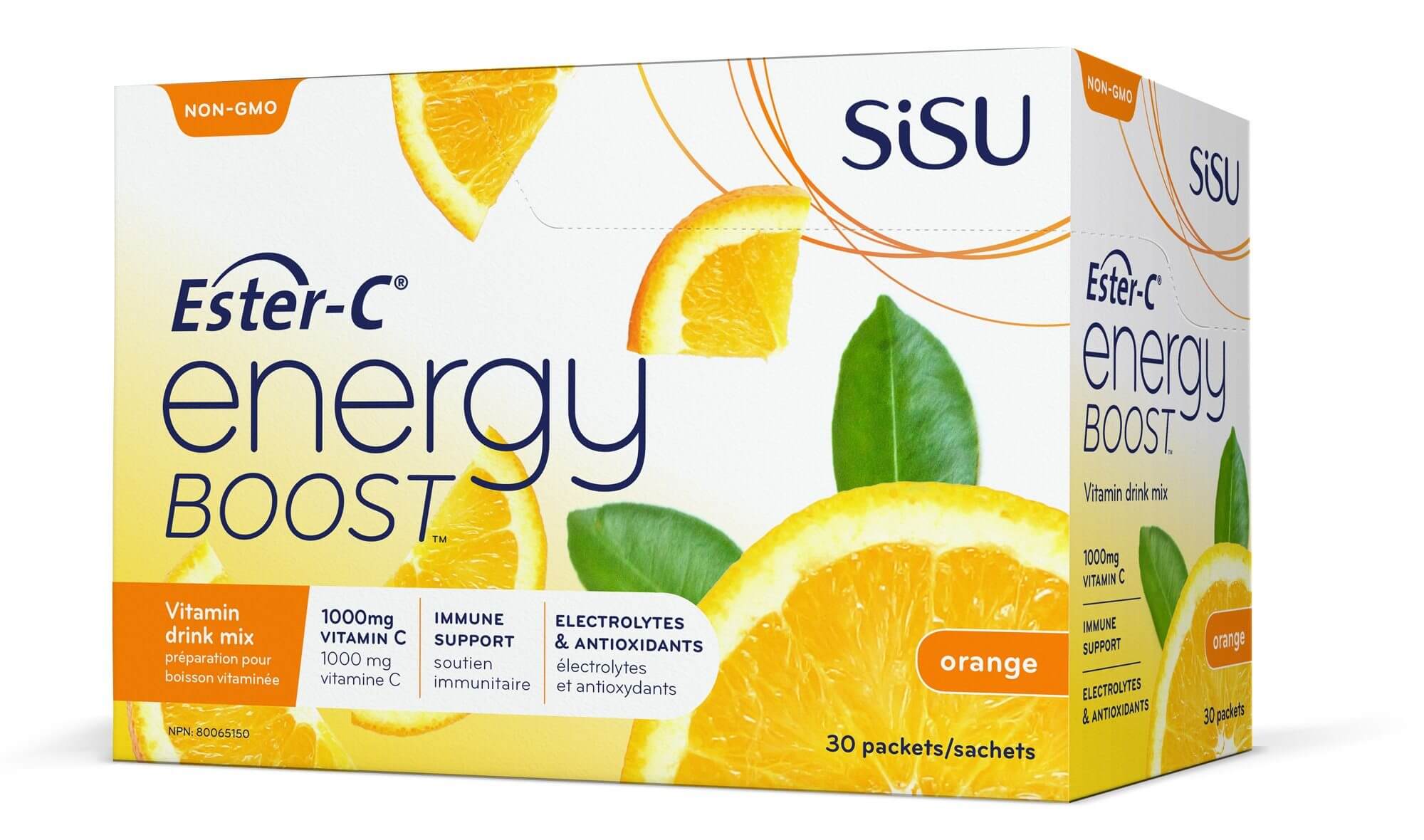 Sisu Ester-C® Energy Boost 30 Packets - Nutrition Plus