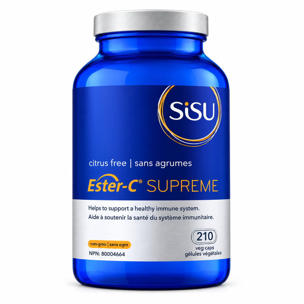 Sisu Ester-C Supreme 600 mg Veg Capsules - Nutrition Plus