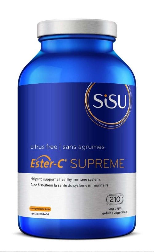 Sisu Ester-C Supreme 600 mg Veg Capsules - Nutrition Plus