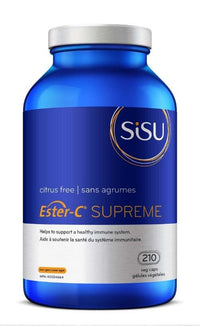 Thumbnail for Sisu Ester-C Supreme 600 mg Veg Capsules - Nutrition Plus