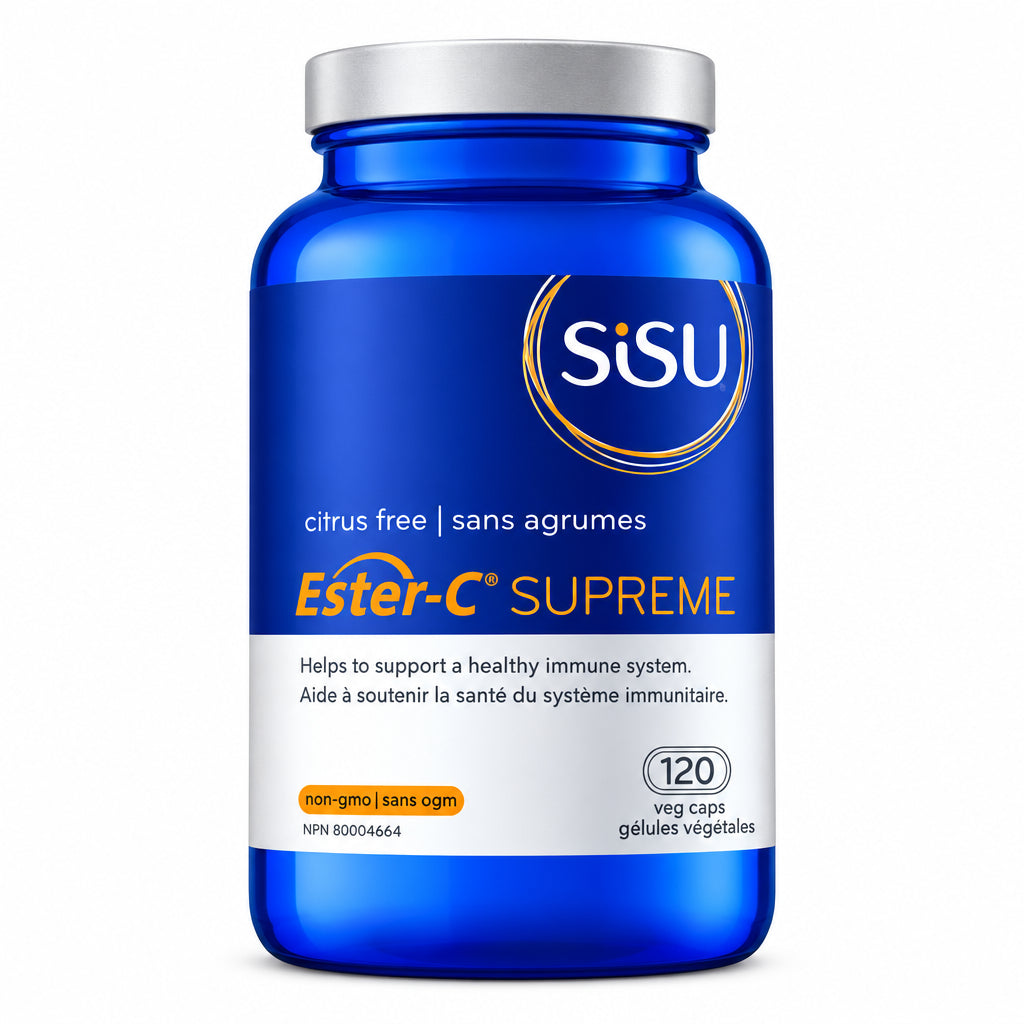 Sisu Ester-C Supreme 600 mg Veg Capsules - Nutrition Plus