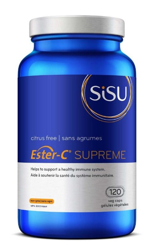 Sisu Ester-C Supreme 600 mg Veg Capsules - Nutrition Plus