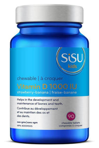 Thumbnail for Sisu Kids’ Vitamin D3 90 Chewable Tablets - Nutrition Plus