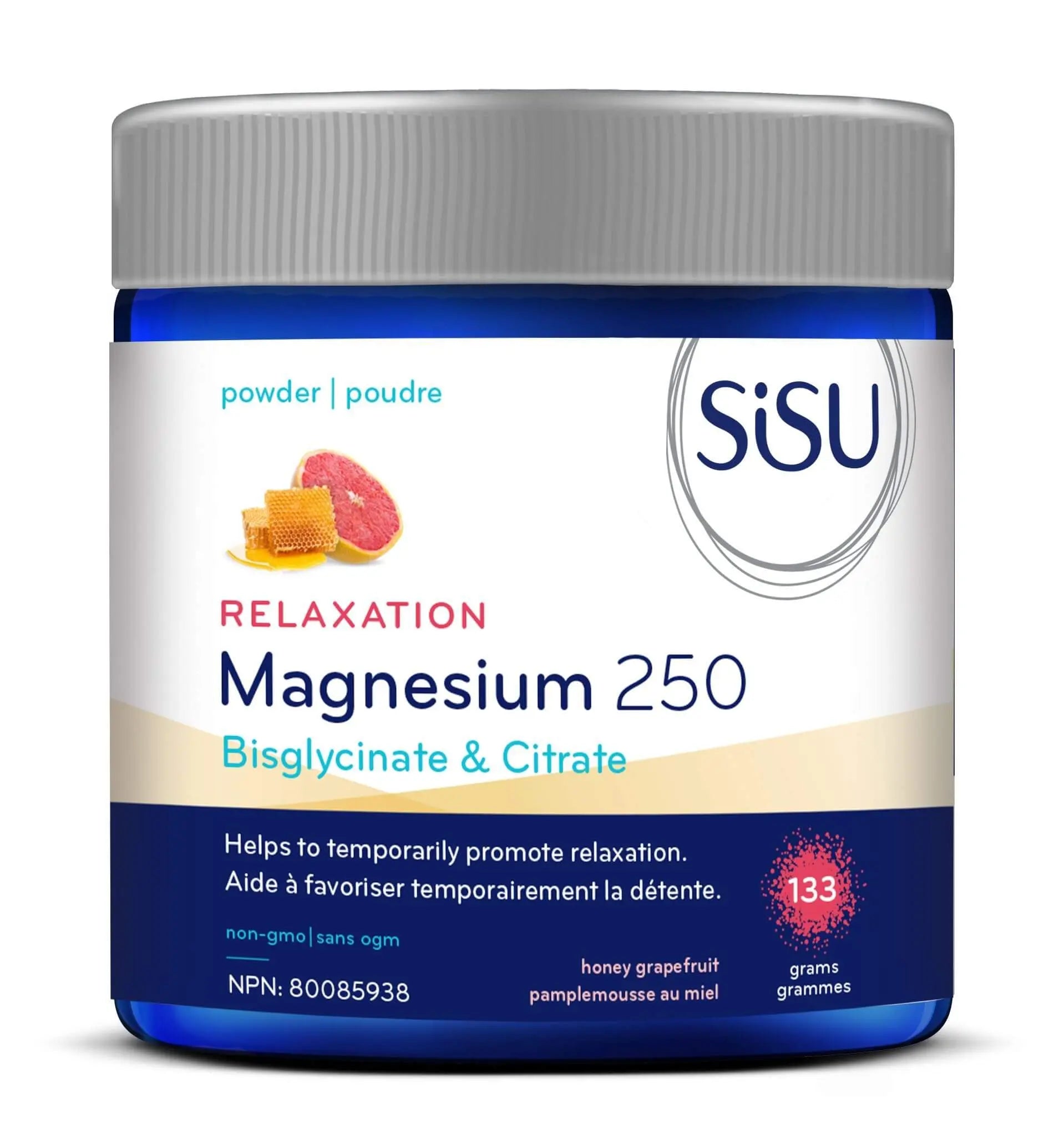 Sisu Magnesium Relaxation Blend, Stress & Sleep 133 Grams Powder - Nutrition Plus