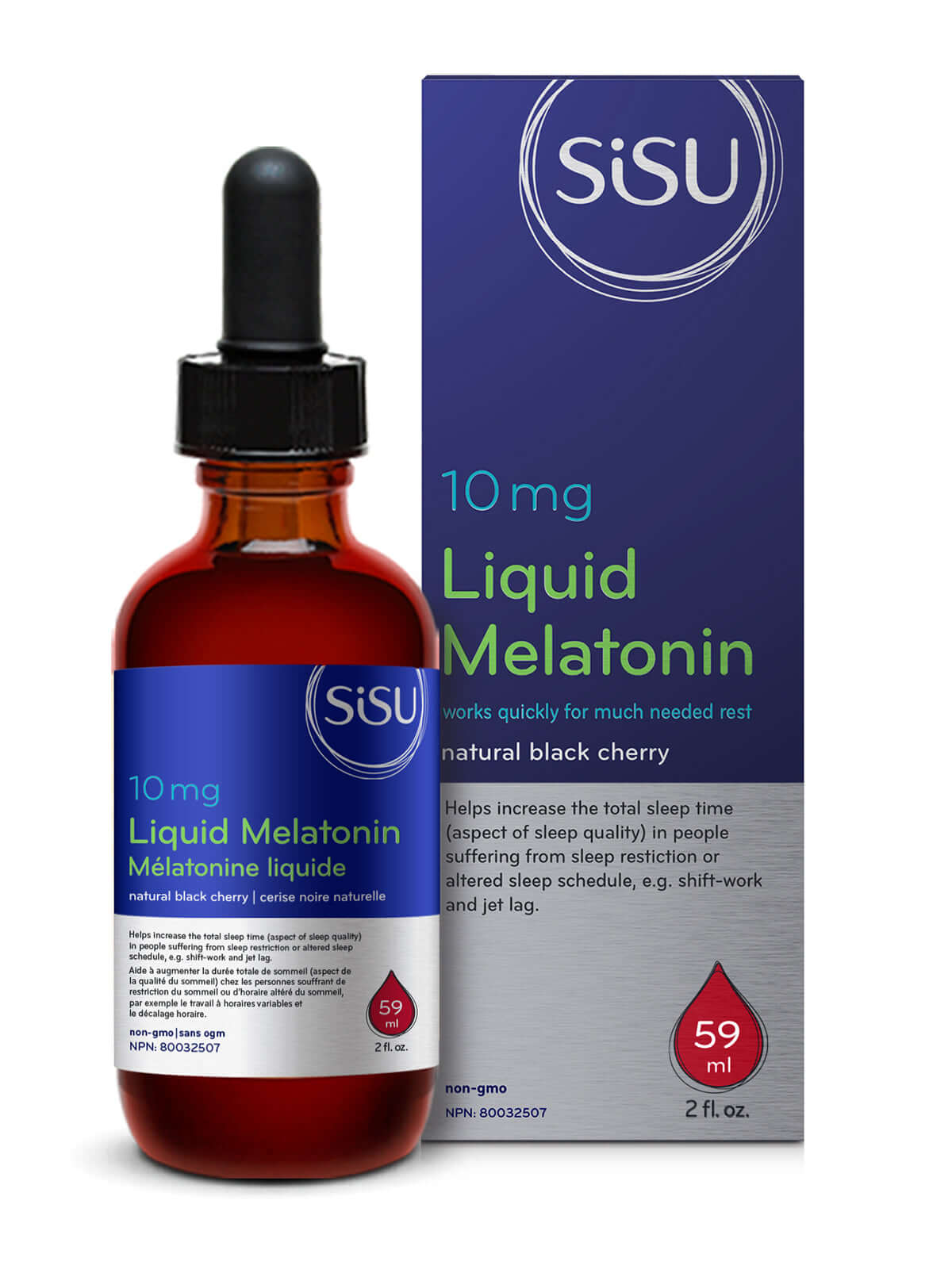 Sisu Melatonin 10 mg 59mL Liquid - Nutrition Plus