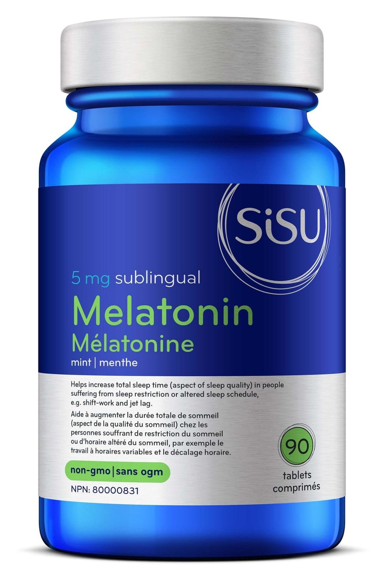 Sisu Melatonin 5 mg 90 Tablets - Nutrition Plus