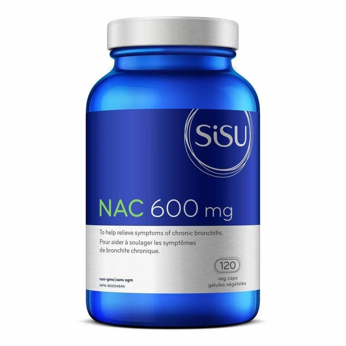 Sisu NAC 600 mg 120 Veg Capsules - Nutrition Plus