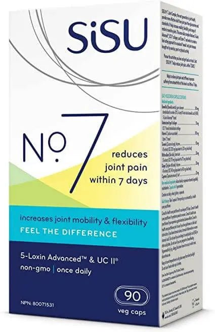 Sisu NO 7 Joint Formuls Vegetable Capsules - Nutrition Plus