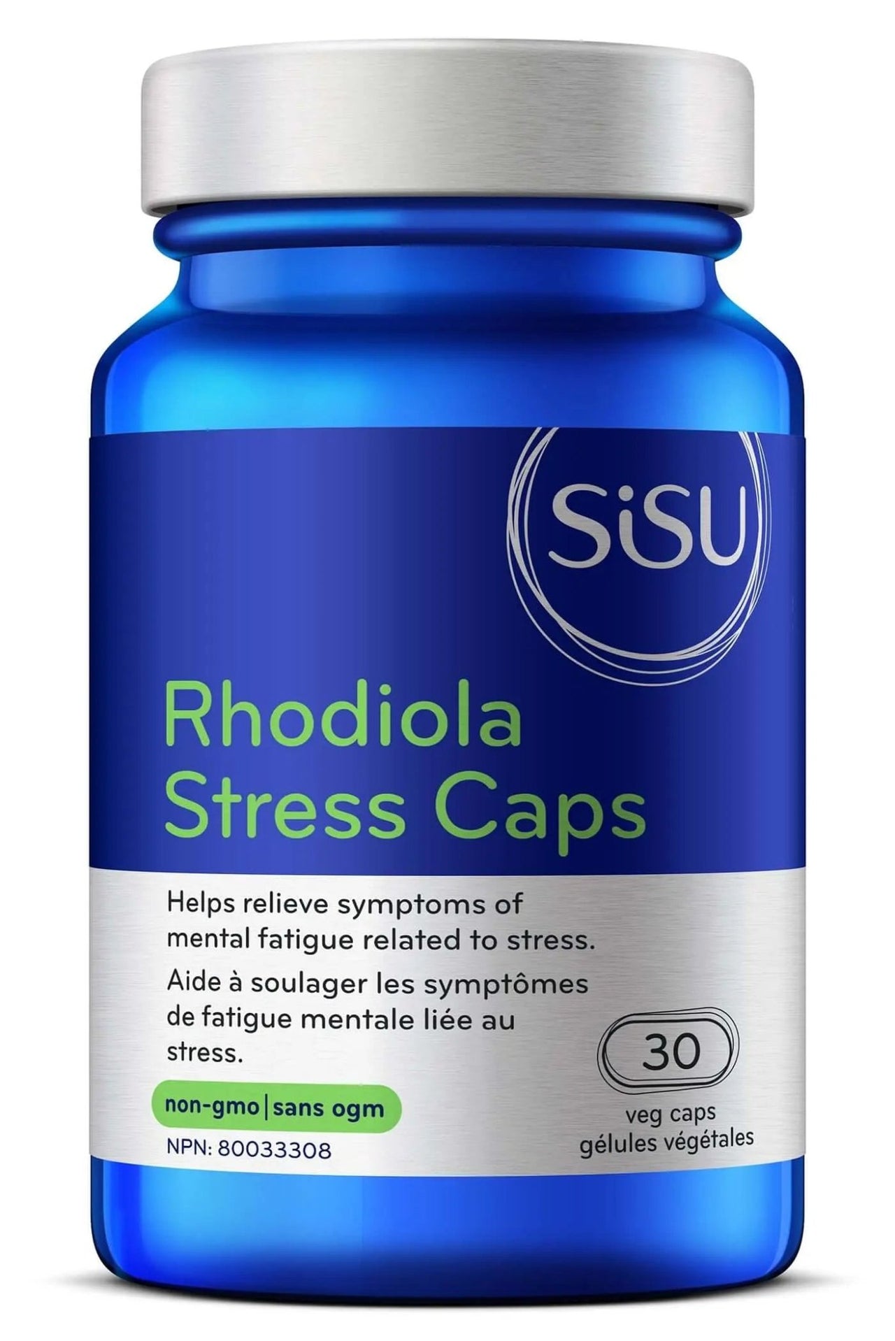Sisu Rhodiola Stress 30 Veg Capsules - Nutrition Plus