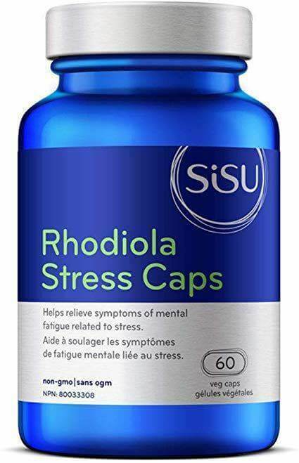 Sisu Rhodiola Stress Caps 60 Vegetarian Capsules - Nutrition Plus