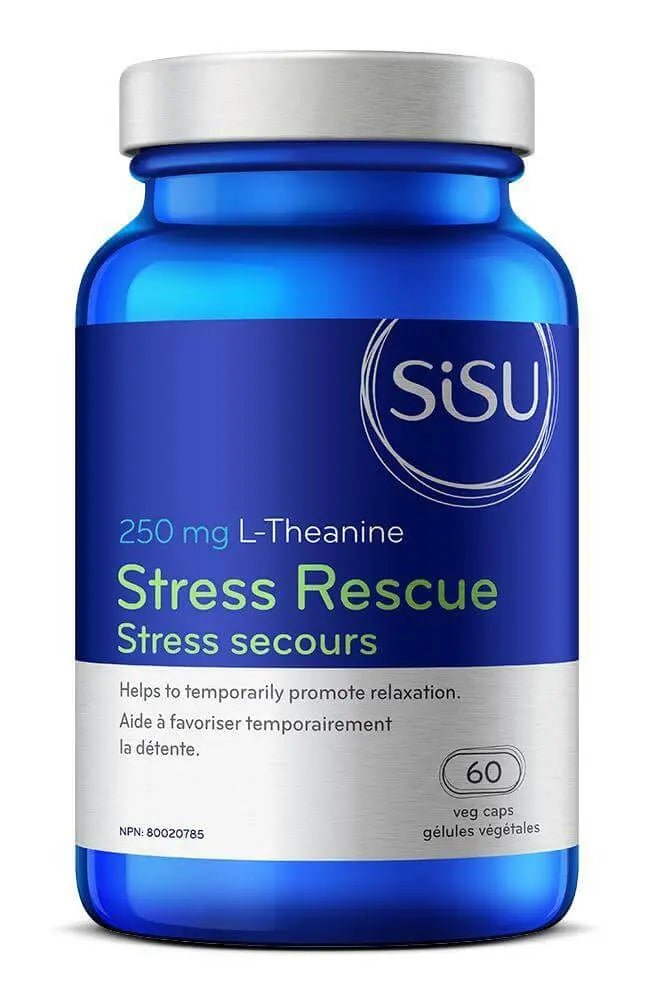 Sisu Stress Rescue 250 mg 60 Vegetarian Capsules - Nutrition Plus