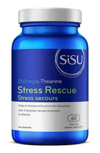 Thumbnail for Sisu Stress Rescue 250 mg 60 Vegetarian Capsules - Nutrition Plus