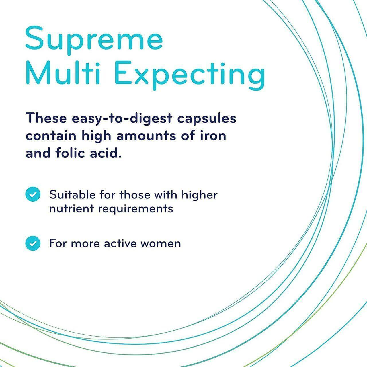 Sisu Supreme Multi Expecting, 120 Veg Capsules - Nutrition Plus