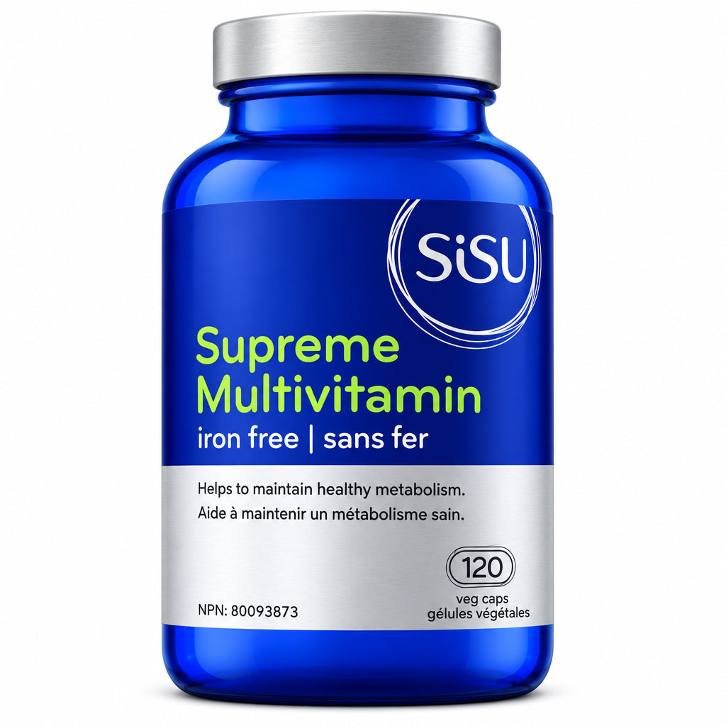 Sisu Supreme Multivitamin, Iron Free, 120 Veg Capsules - Nutrition Plus