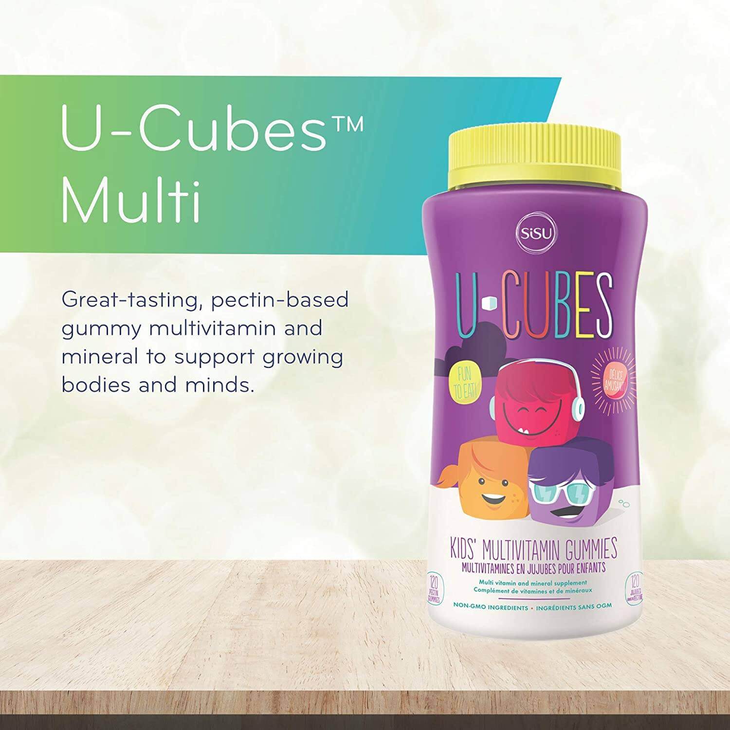 Sisu U-Cubes Children Multivitamin 120 Gummies - Nutrition Plus