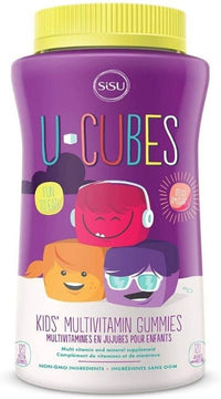 Thumbnail for Sisu U-Cubes Children Multivitamin 120 Gummies - Nutrition Plus