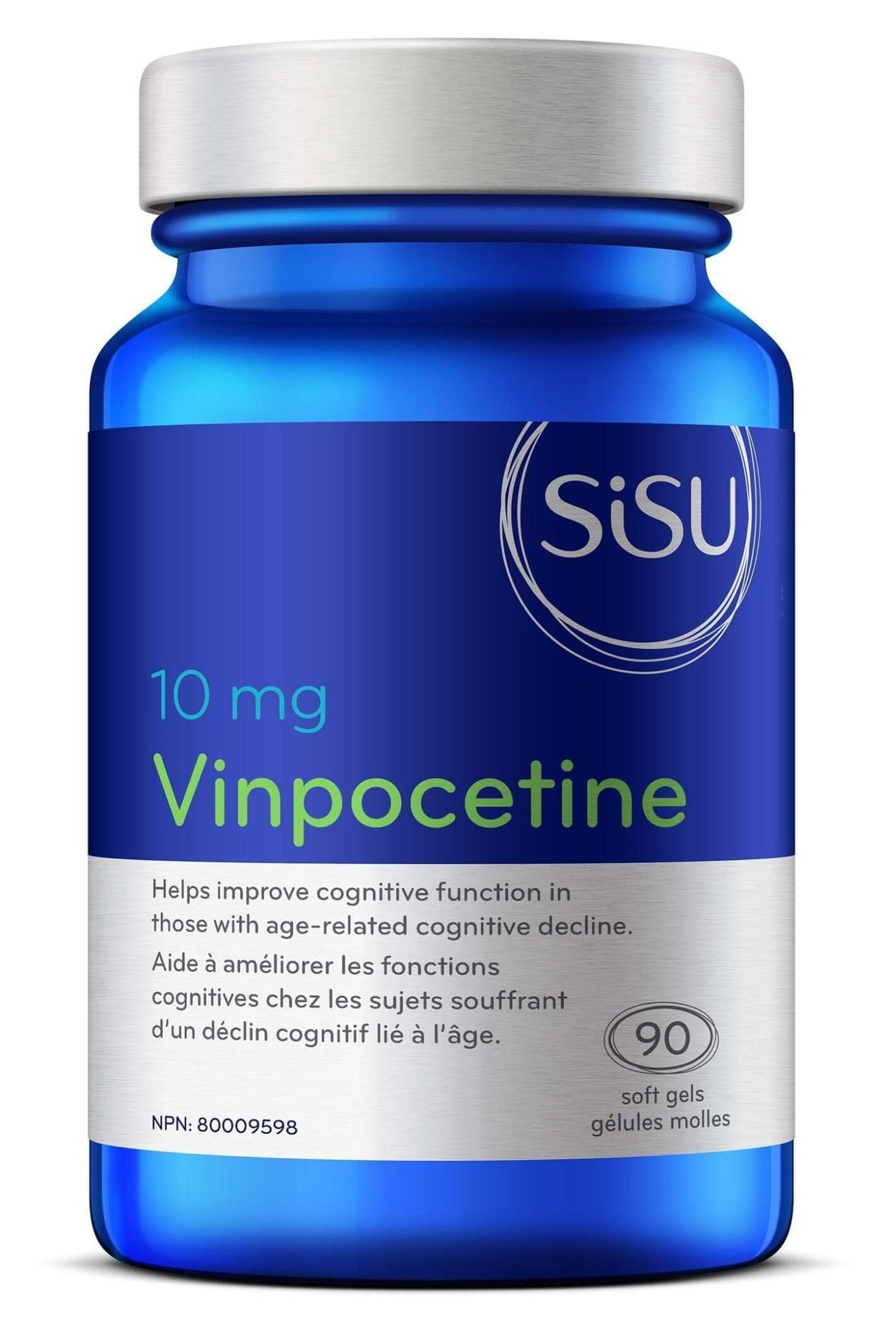 Sisu Vinpocetine 10 mg 90 Softgels - Nutrition Plus