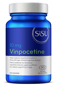 Thumbnail for Sisu Vinpocetine 10 mg 90 Softgels - Nutrition Plus