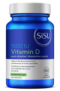 Thumbnail for Sisu Vitamin D3 1000 IU Tablets - Nutrition Plus