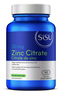 Thumbnail for Sisu Zinc Citrate 90 Veg Capsules - Nutrition Plus