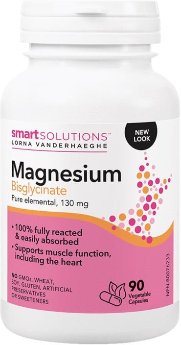 Smart Solutions Magnesium Bisglycinate 90 Veg Capsules - Nutrition Plus